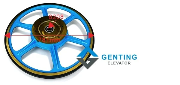 Otis 506 heavyduty escalator friction wheel 6208 Otis 506 heavyduty escalator friction wheel 6208